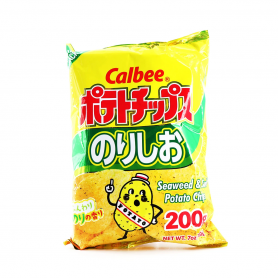 Calbee Potato Chips Seaweed & Salt 200g